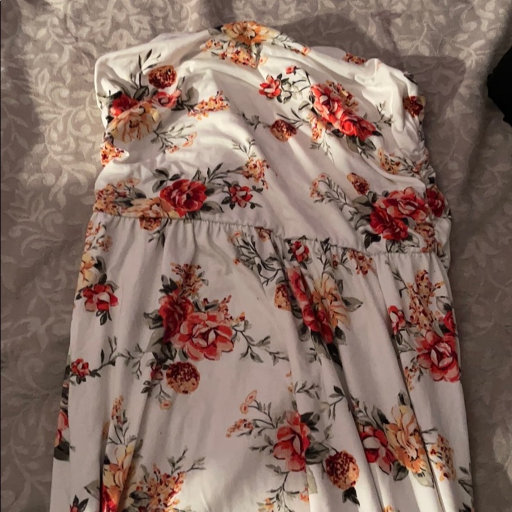 Floral long dress